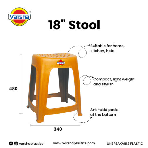Stool-18"(20pc)(1 Pc Price- Rs.610/-) - Image 2